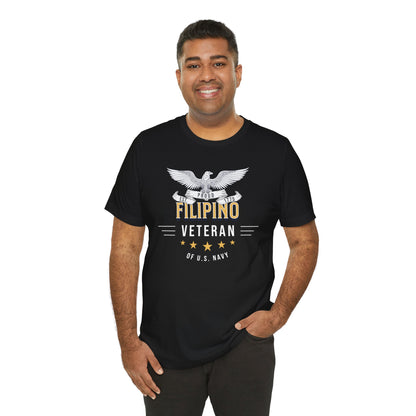 Proud Filipino Veteran US Navy Tee