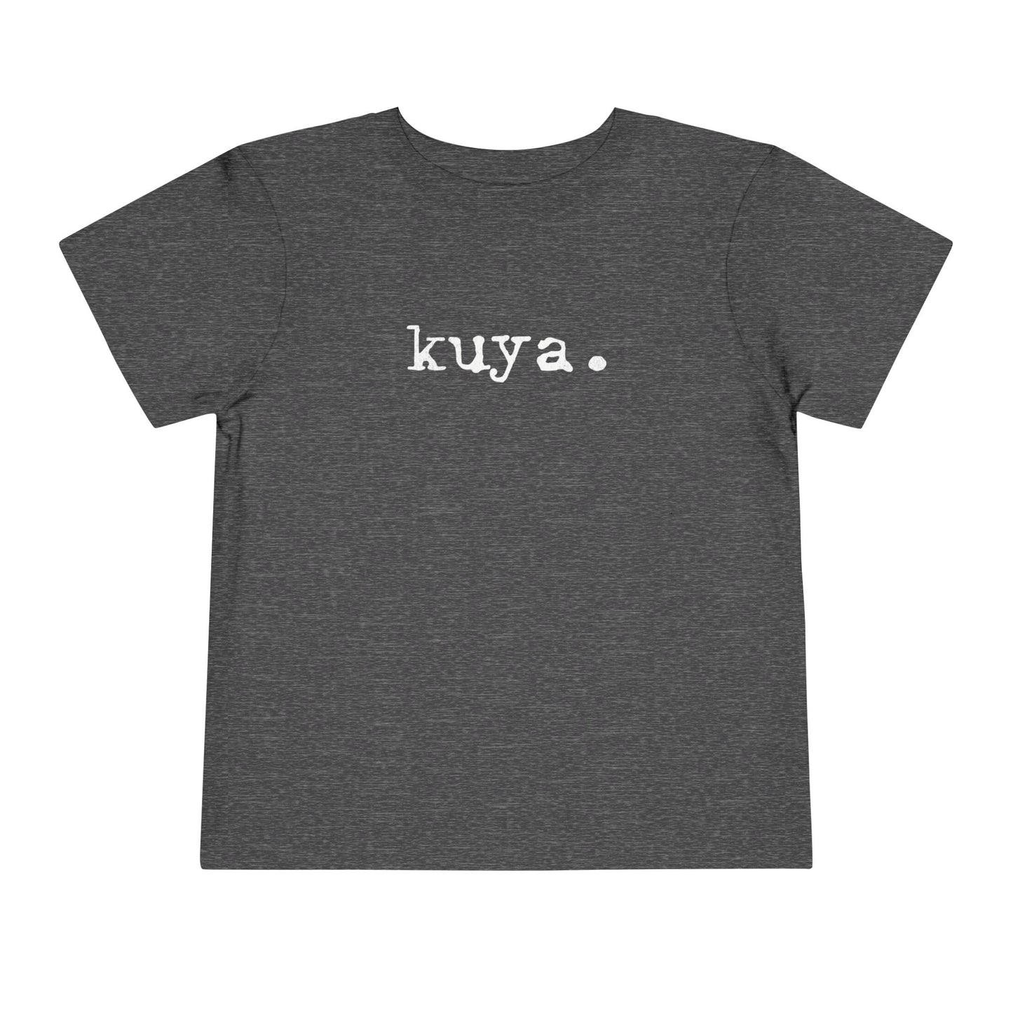 Kuya Typewriter Text Toddler Tee