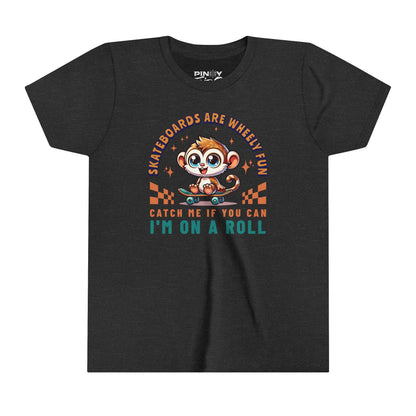 Wheely Fun Skateboard Youth Tee