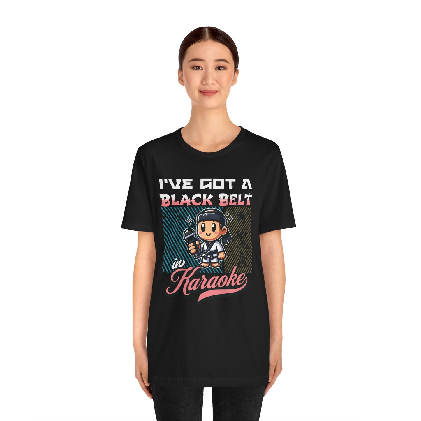 I've got a Black Belt in Karaoke Tee (W)