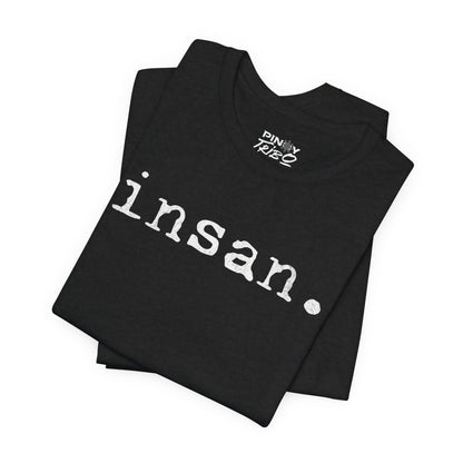 Insan Typewriter Text Tee