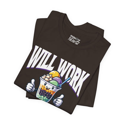 Will Work for Halo-halo Tee (W)