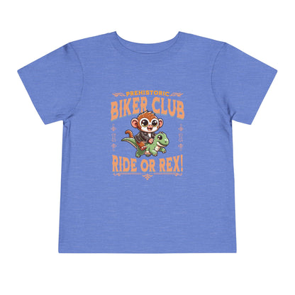 Prehistoric Biker Club Toddler Tee