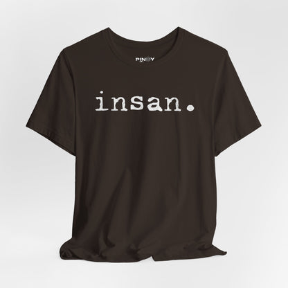 Insan Typewriter Text Tee