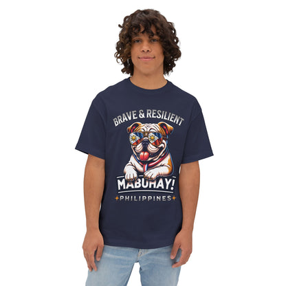 Bulldog Brave & Resilient Streetwear Tee