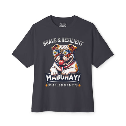 Bulldog Brave & Resilient Streetwear Tee