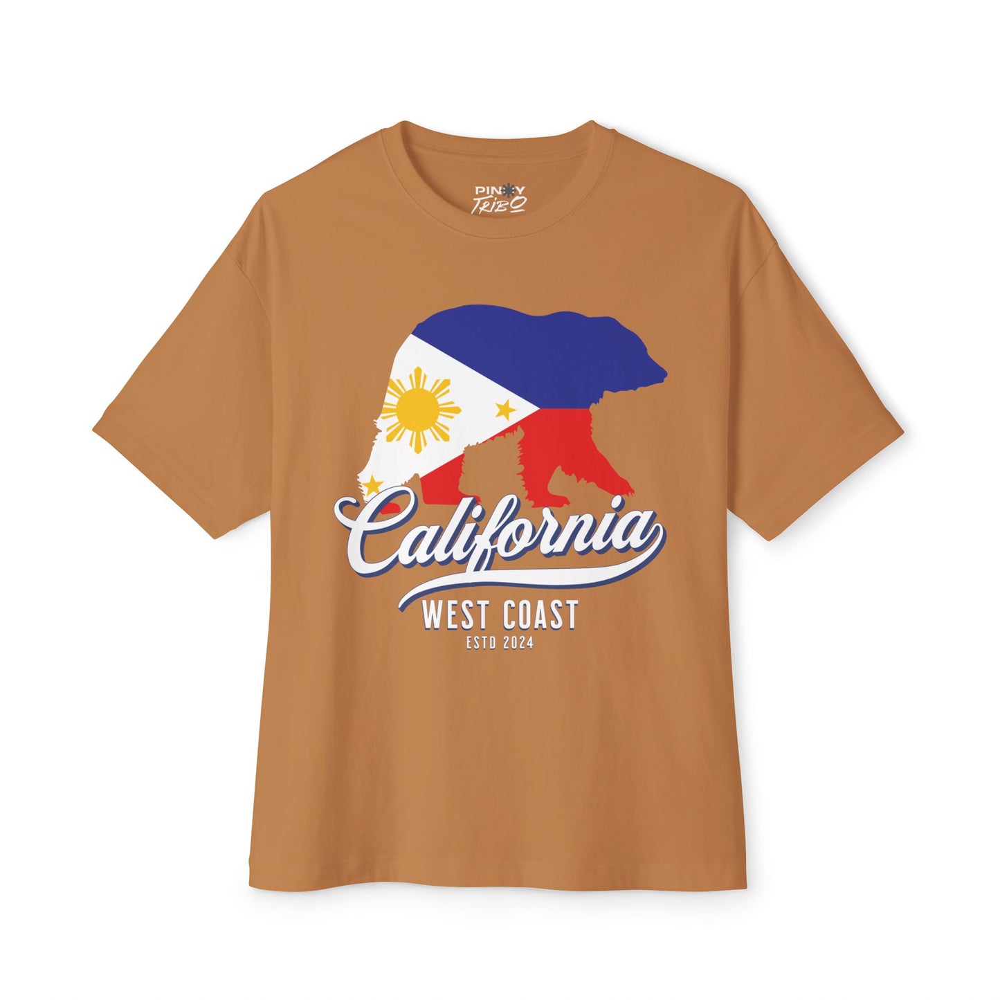 California Bear Flag  Streetwear Tee