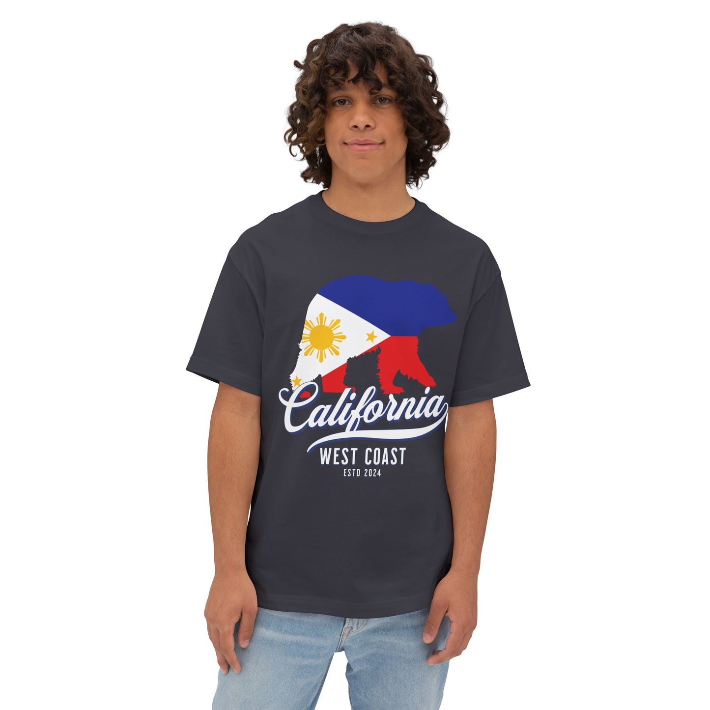 California Bear Flag  Streetwear Tee