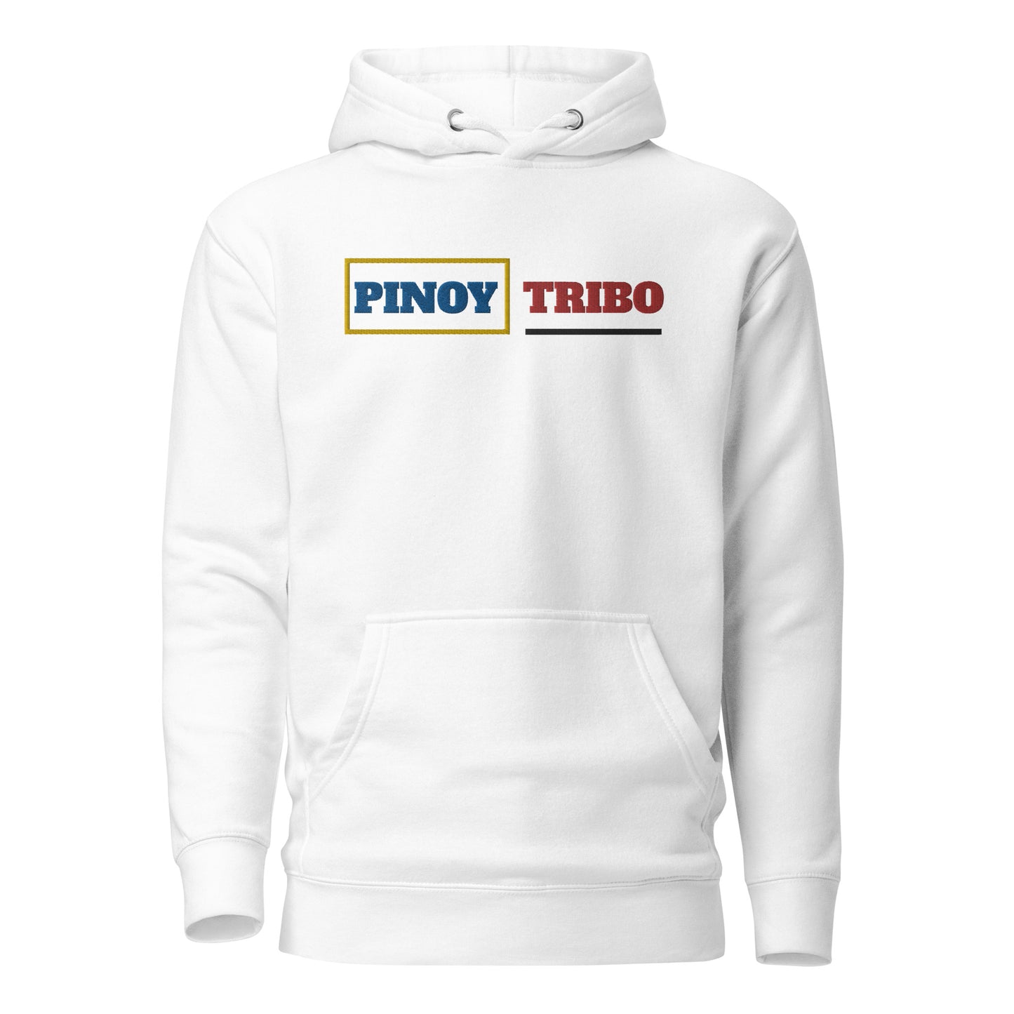 Logo Embroidered Hoodie | White (W)