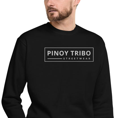 Logo Premium Embroidered Sweatshirt | Black